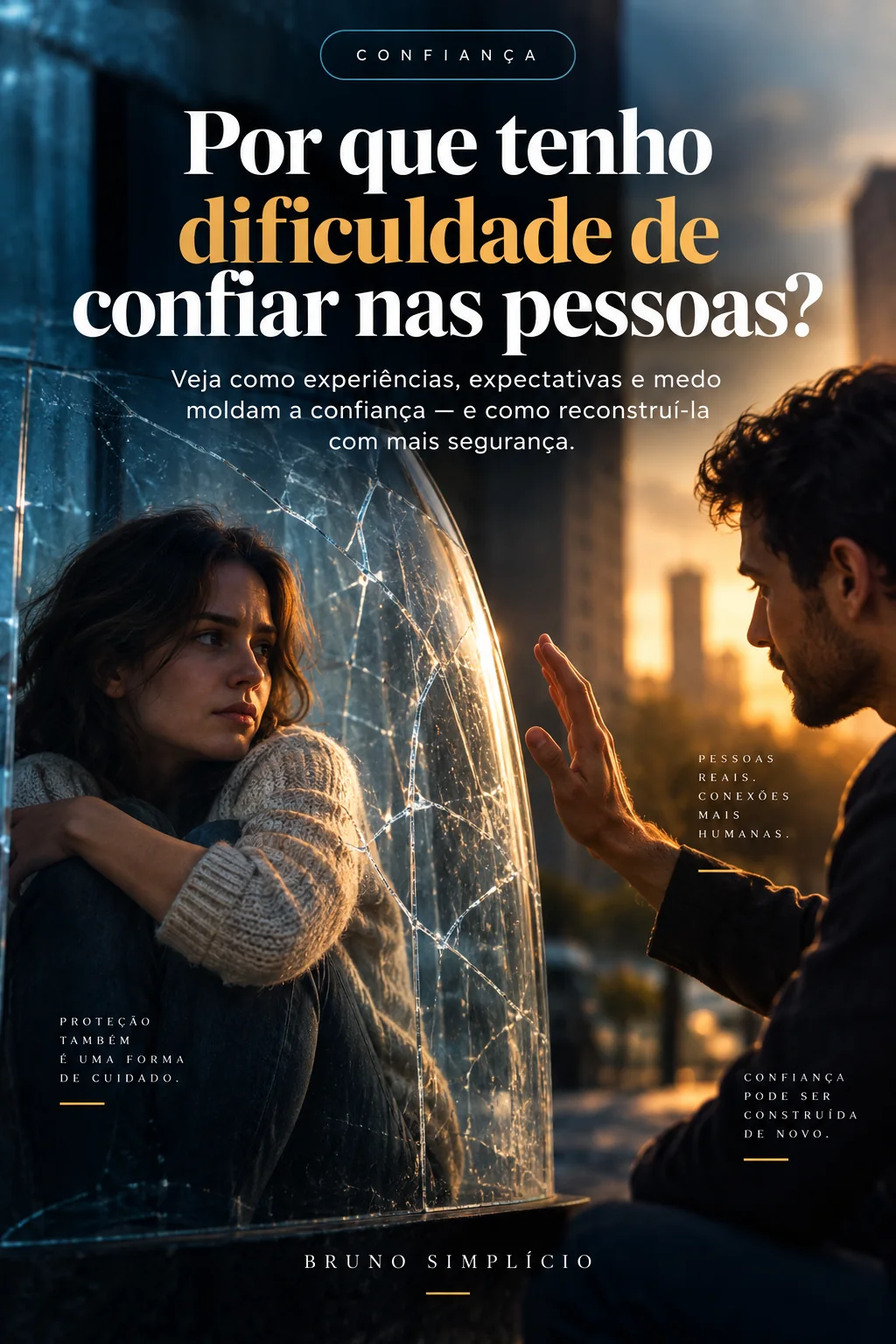Capa do artigo: Por que tenho dificuldade de confiar nas pessoas?