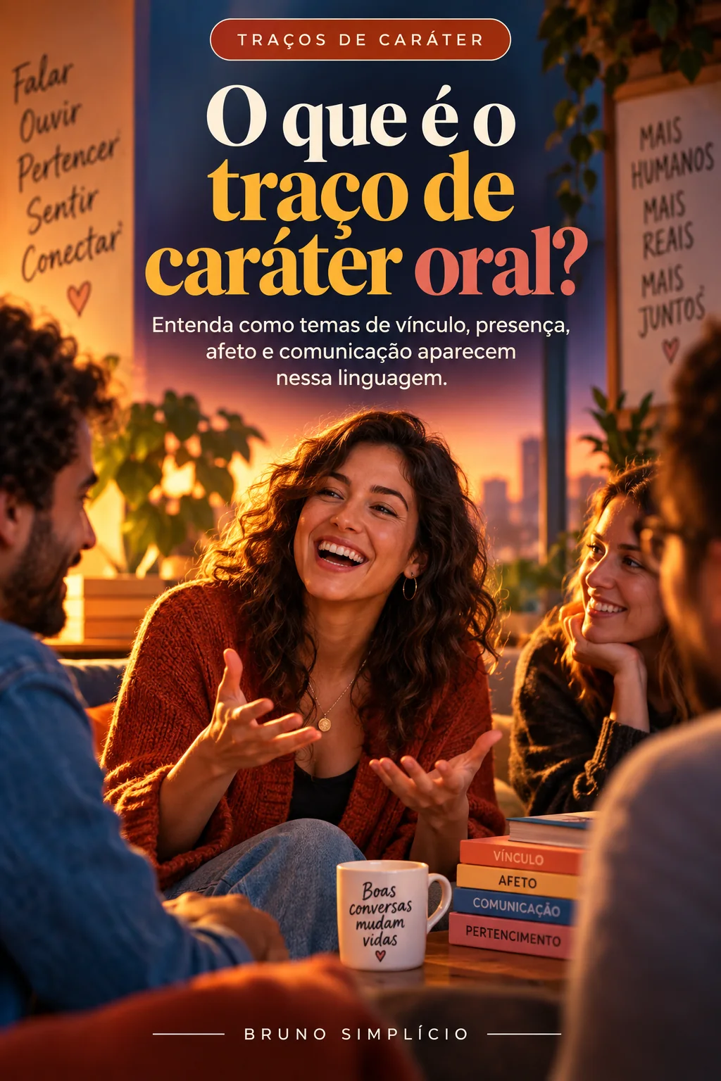 Capa do guia sobre o traço oral